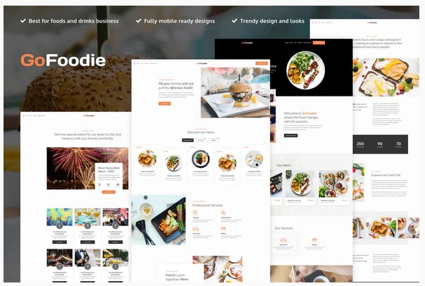 [Themeforest] GoFoodie - A premium template kits f_0.jpg